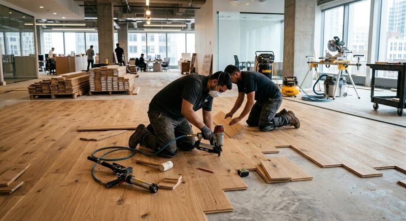 Commercial Hardwood Service in Denver, NC