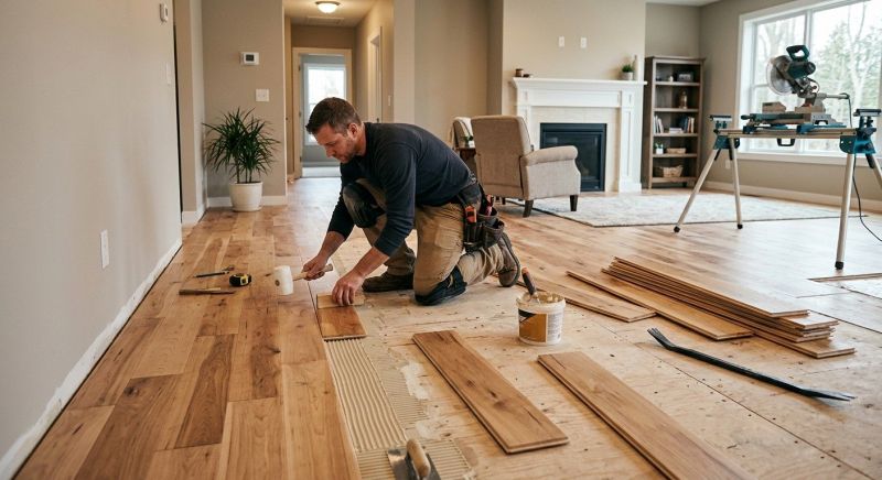 Engineered Wood Installation in Statesville, NC