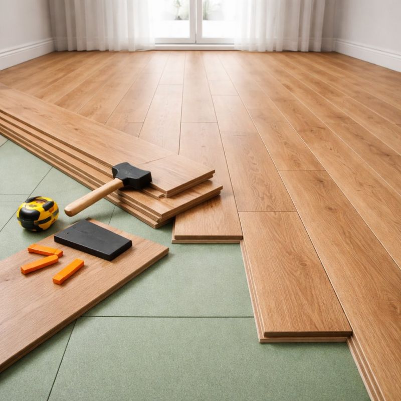 Laminate Floor Installation in Catawba County, NC