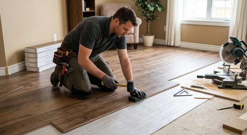 Laminate Floor Installation in Newton, NC