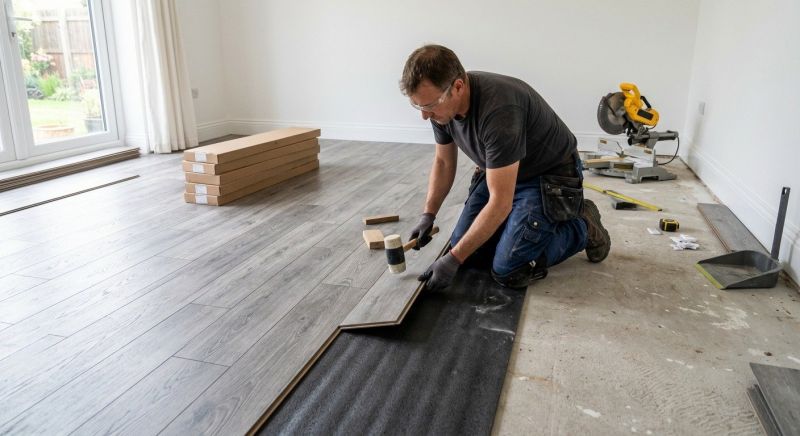Laminate Floor Installation in Union Grove, NC