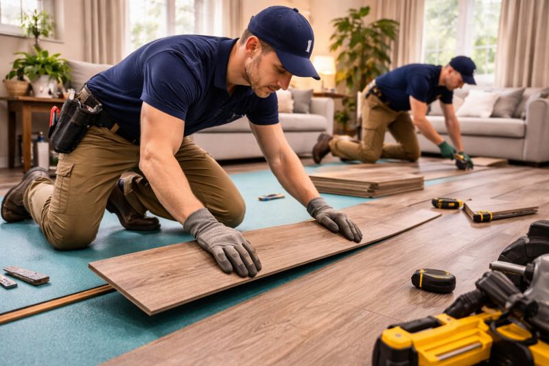 Laminate Floor Installation in Wilkesboro, NC