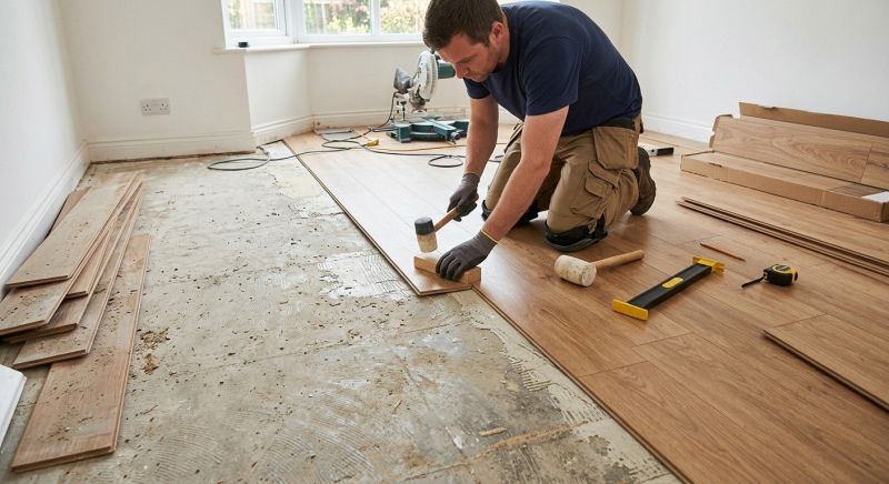 Laminate Floor Replacement in Denver, NC