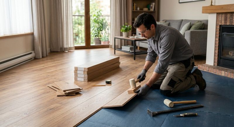 Laminate Floor Replacement in Harmony, NC