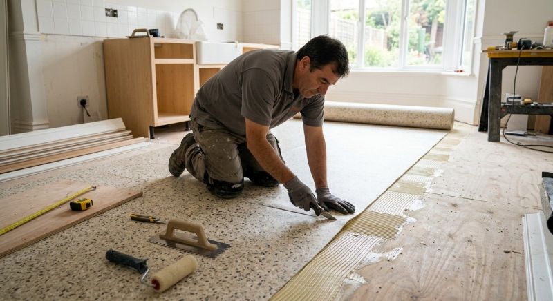 Linoleum Floor Installation in Newton, NC