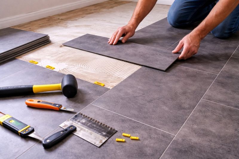 Luxury Vinyl Tile Installation in Conover, NC