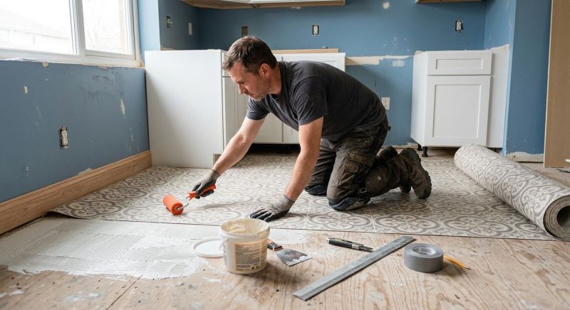 Sheet Flooring Installation in Denver, NC