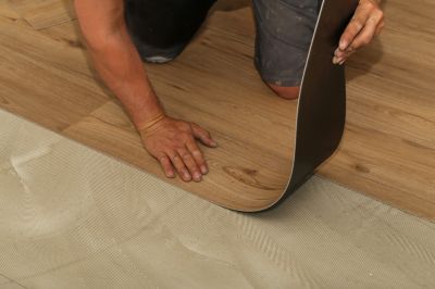 Sheet Linoleum Installation in Davie County, NC