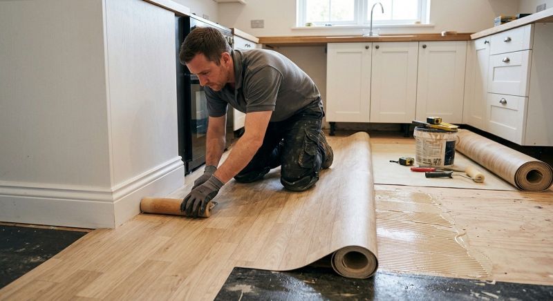 Sheet Linoleum Installation in Newton, NC