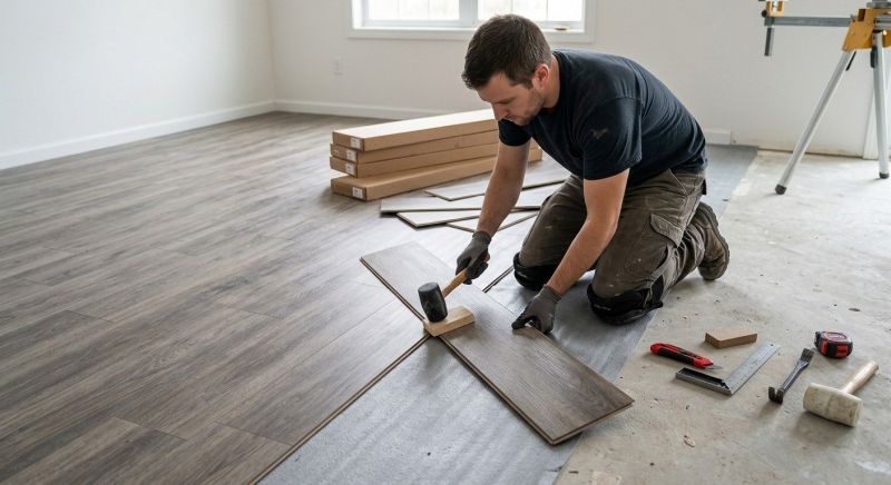 Vinyl Flooring Installation in Harmony, NC